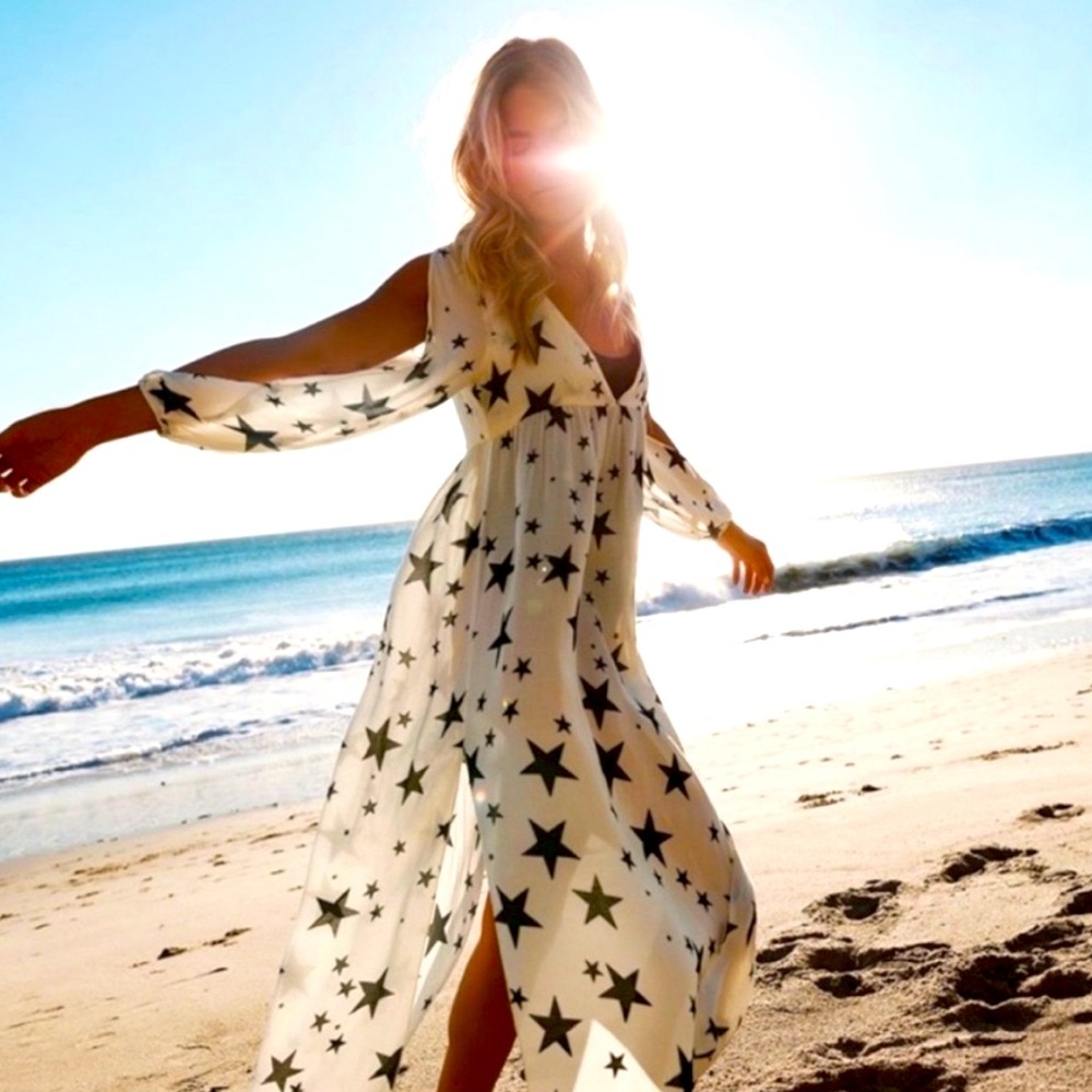 NWOT CHASER stars cover up dress